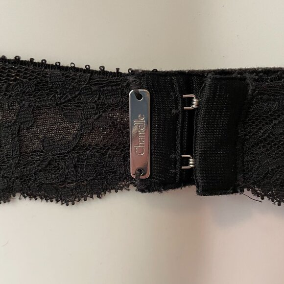 Chantelle Womens Black Lace Underwire Bra Size 32DDD - Picture 6 of 9